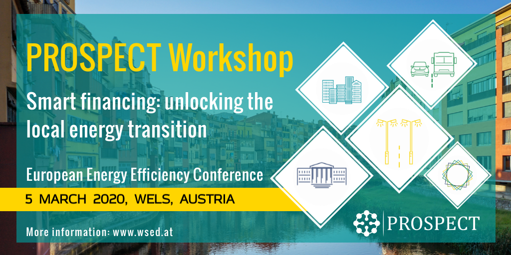 PROSPECT Workshop “Smart financing: unlocking the local energy transition”