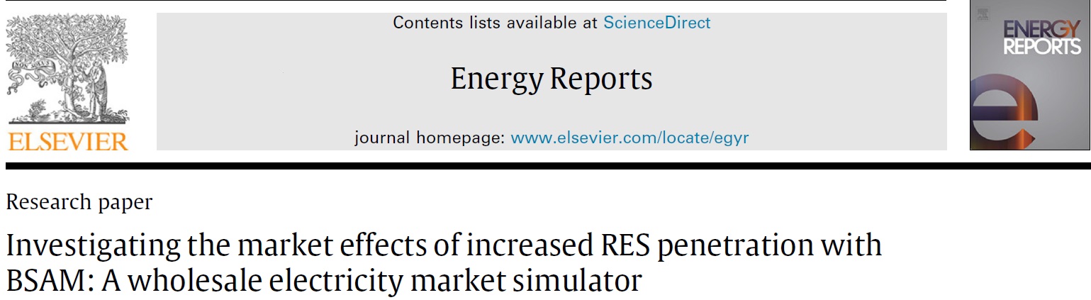 Investigating the market effects of increased RES penetration with BSAM: A wholesale electricity market simulator