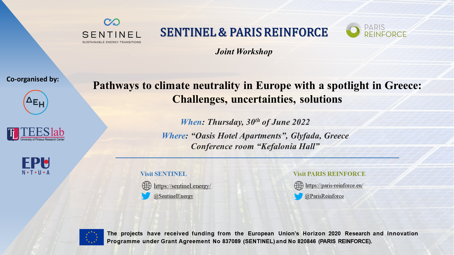 Pathways to climate neutrality in Europe with a spotlight in Greece: Challenges, uncertainties, solutions