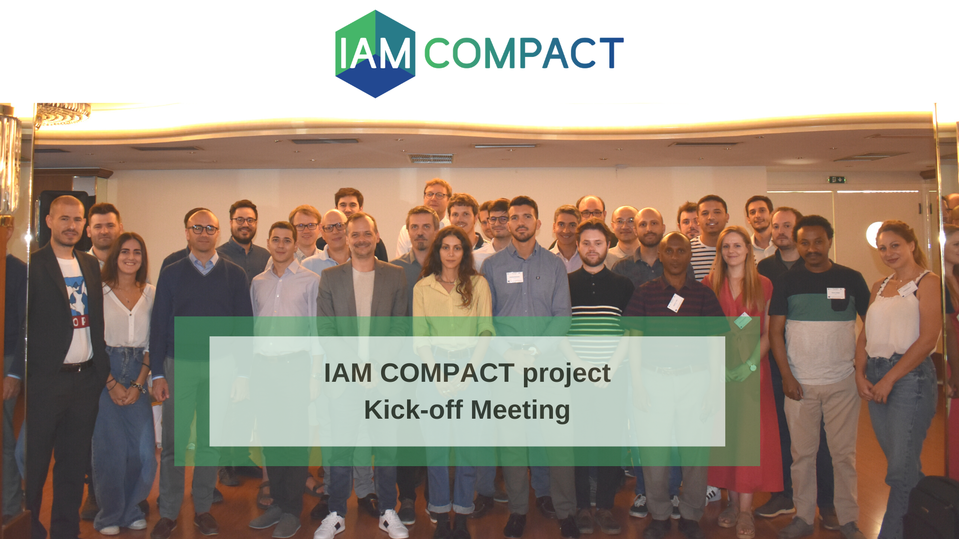 Welcome to our new Horizon Europe project “IAM COMPACT”!