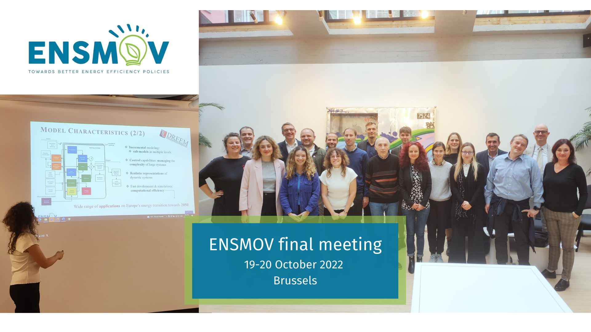 ENSMOV: Final conference and project meeting in Brussels!