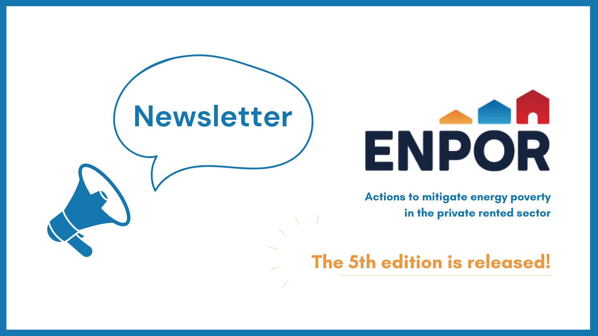 ENPOR Newsletter: 5th edition is here!