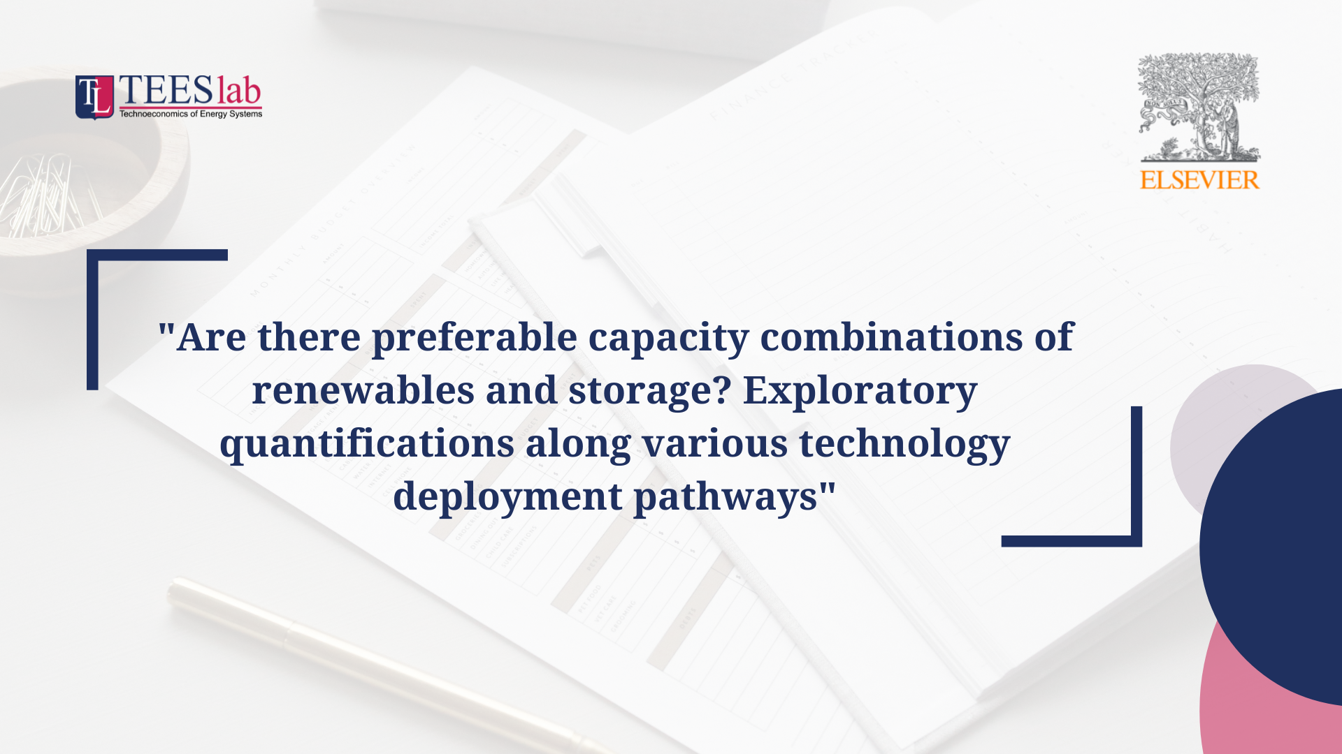 New paper: Are there preferable capacity combinations of renewables and storage?