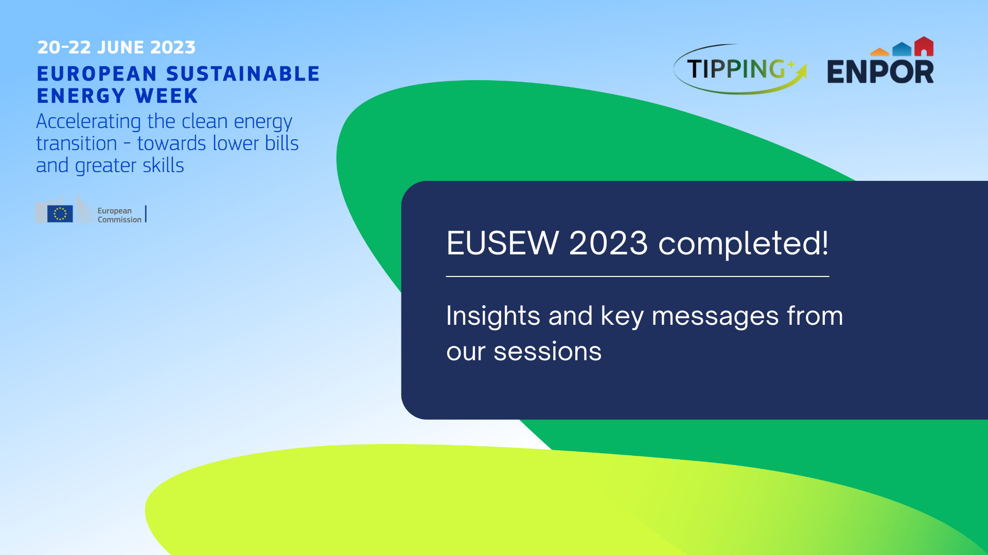 EUSEW 2023: Insights and key messages