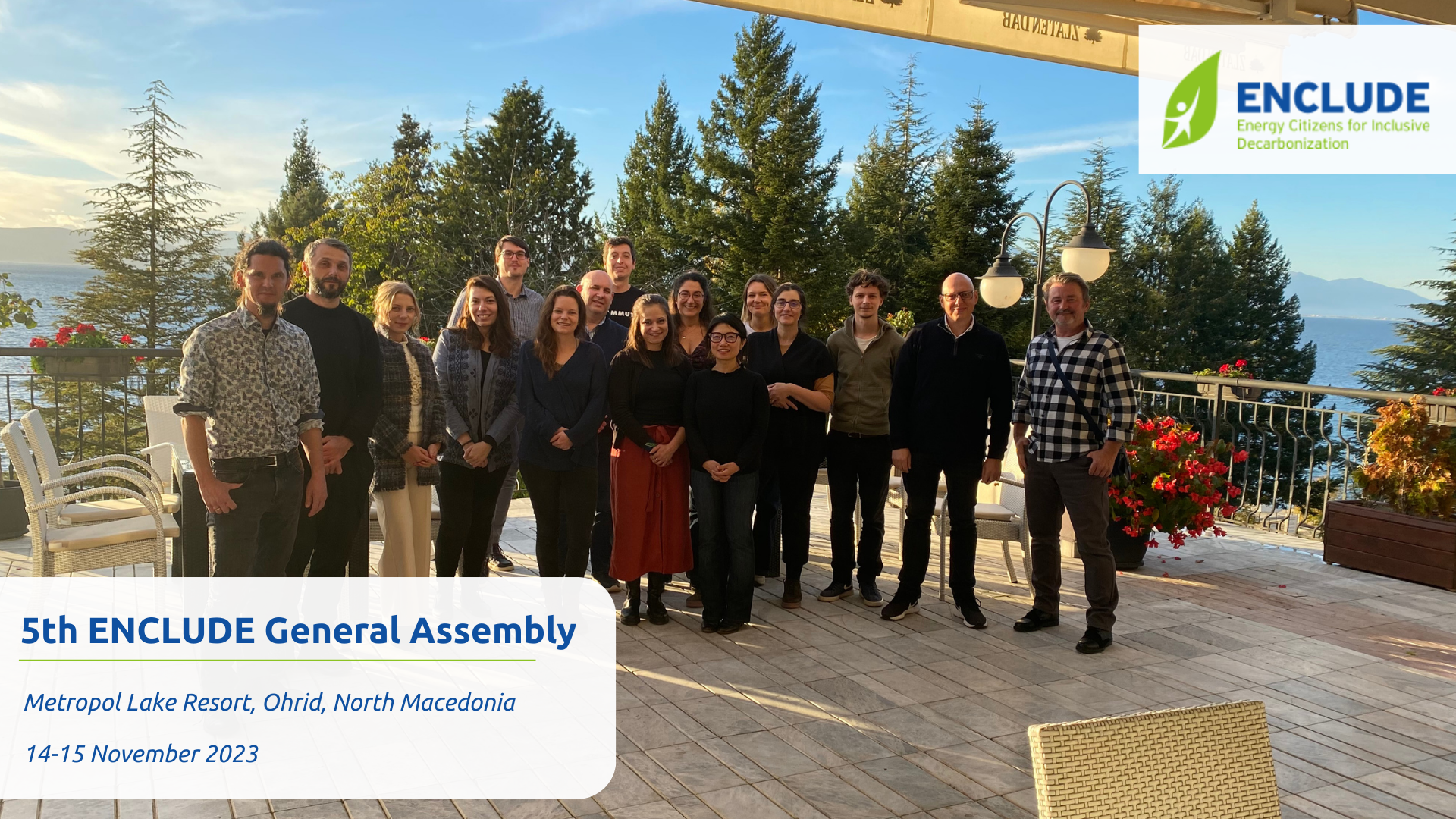 ENCLUDE 5th General Assembly: Shaping the future impact of our project!