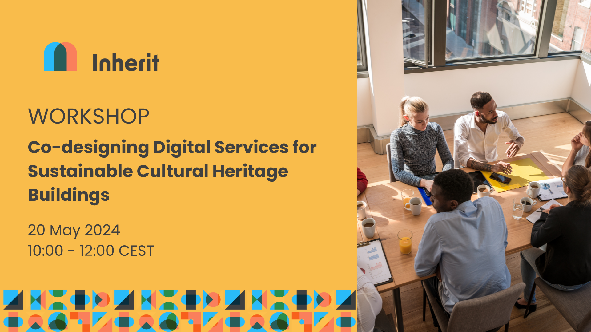 INHERIT stakeholder workshop: Co-designing Digital Services for Sustainable Cultural Heritage Buildings