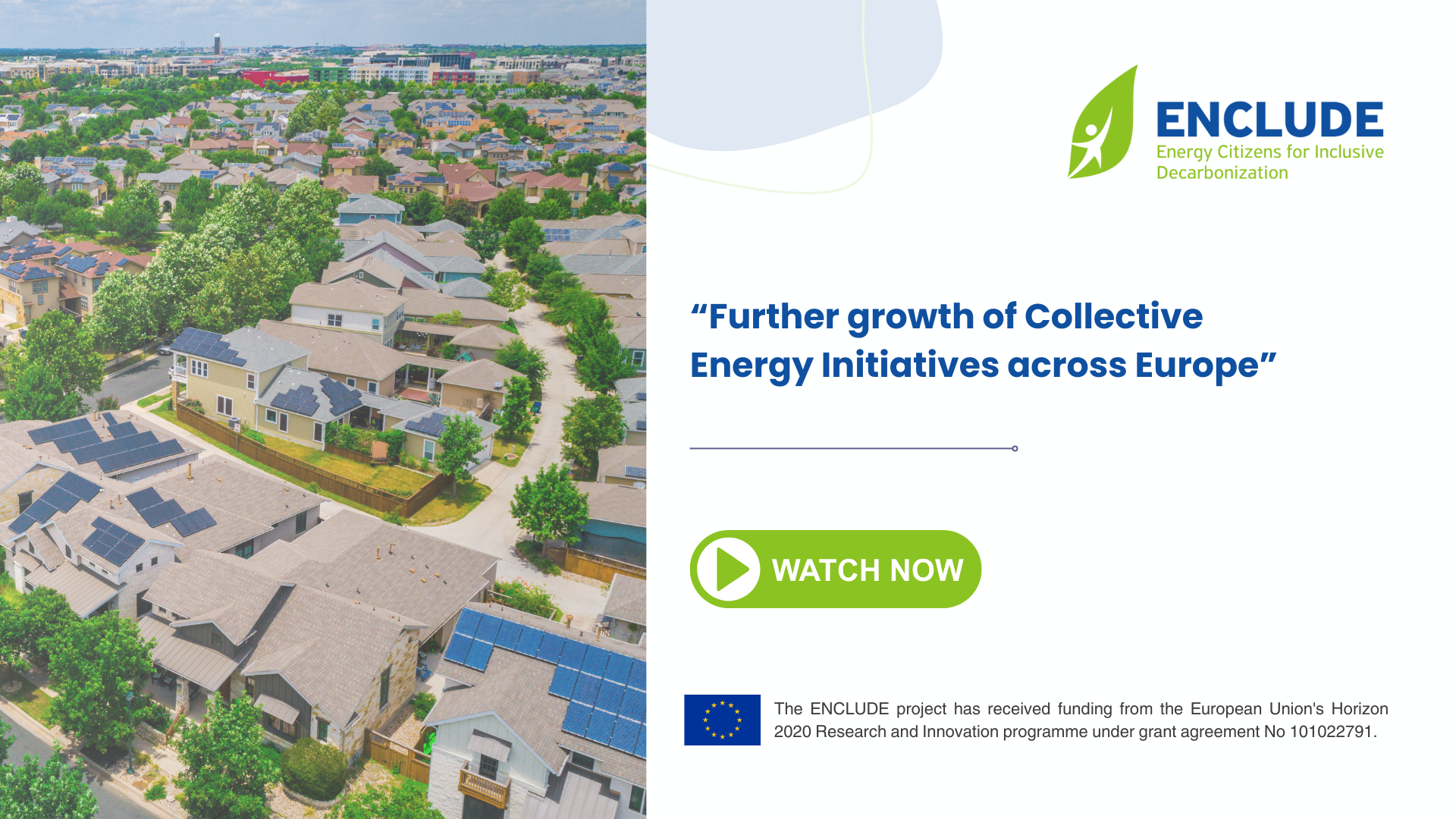 New video on exploring the further growth of Collective Energy Initiatives in Europe