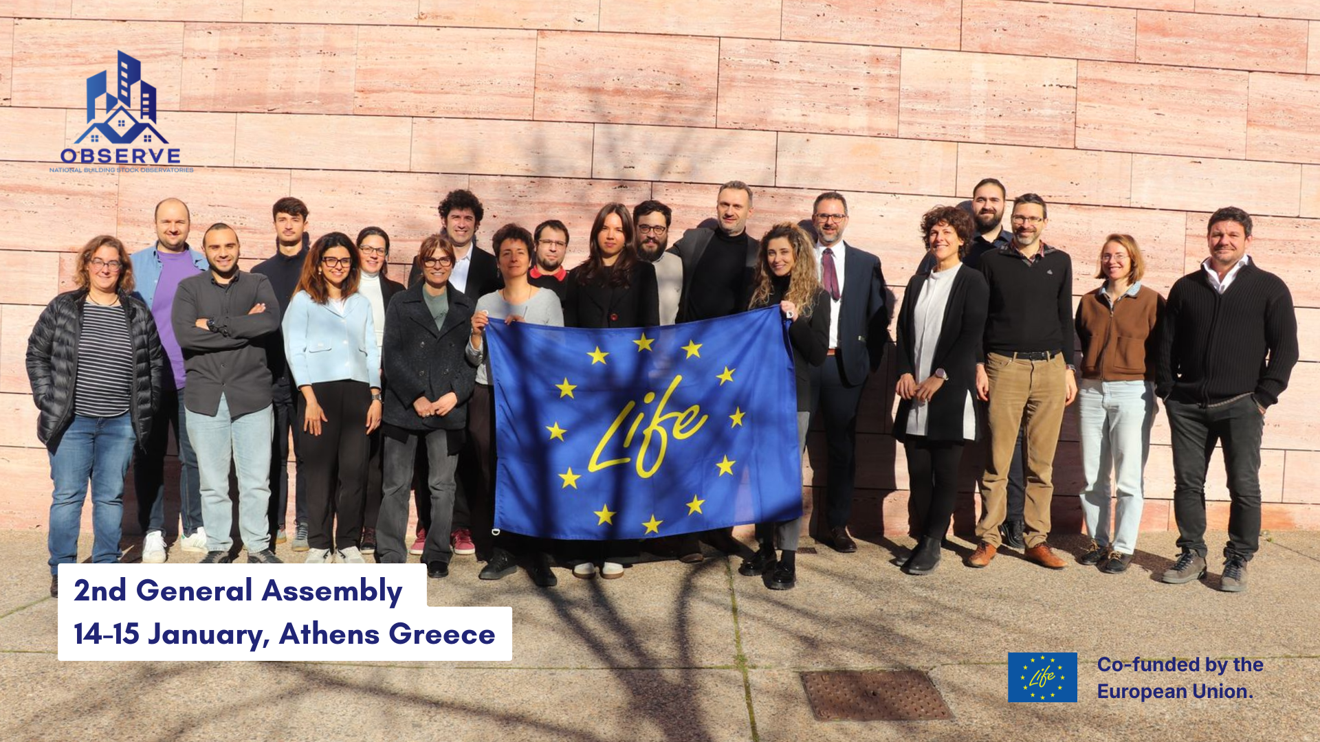 OBSERVE project: 2nd General Assembly in Athens advancing building-stock data across the European Union