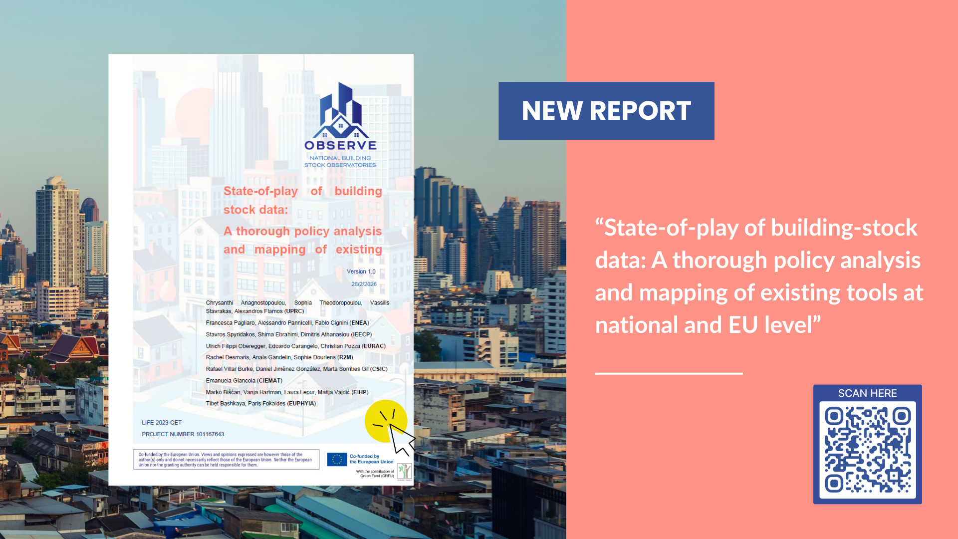 New OBSERVE report: Mapping the state-of-play of building-stock data across six Member States