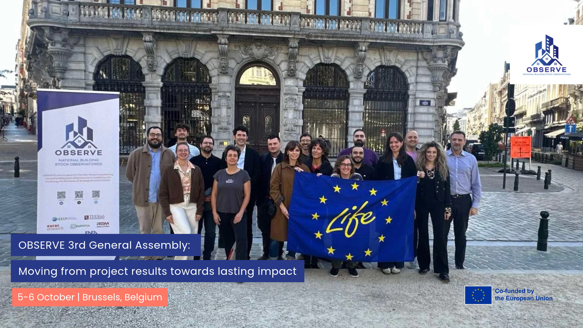 OBSERVE General Assembly in Brussels: Moving from project results towards lasting impact